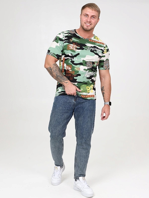 Футболка мужская Гром / хаки