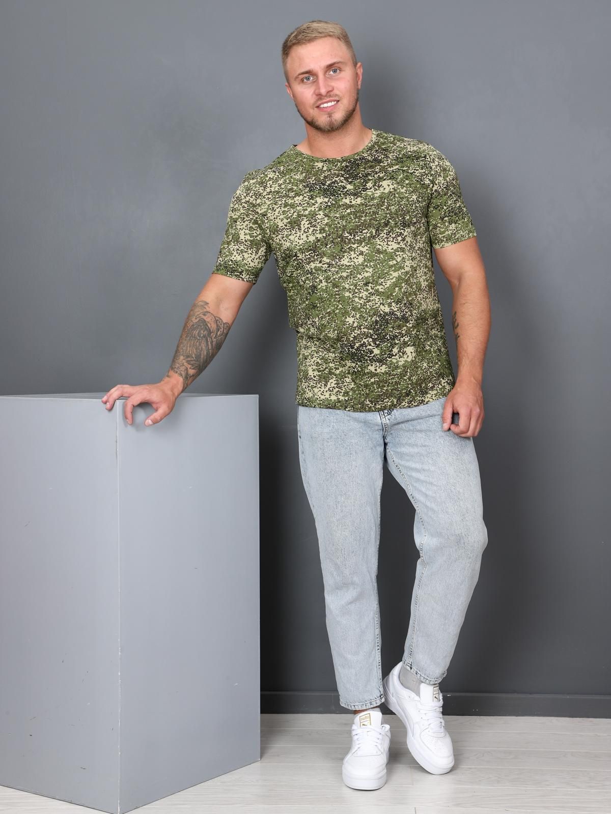 Футболка мужская Дакар / пиксель