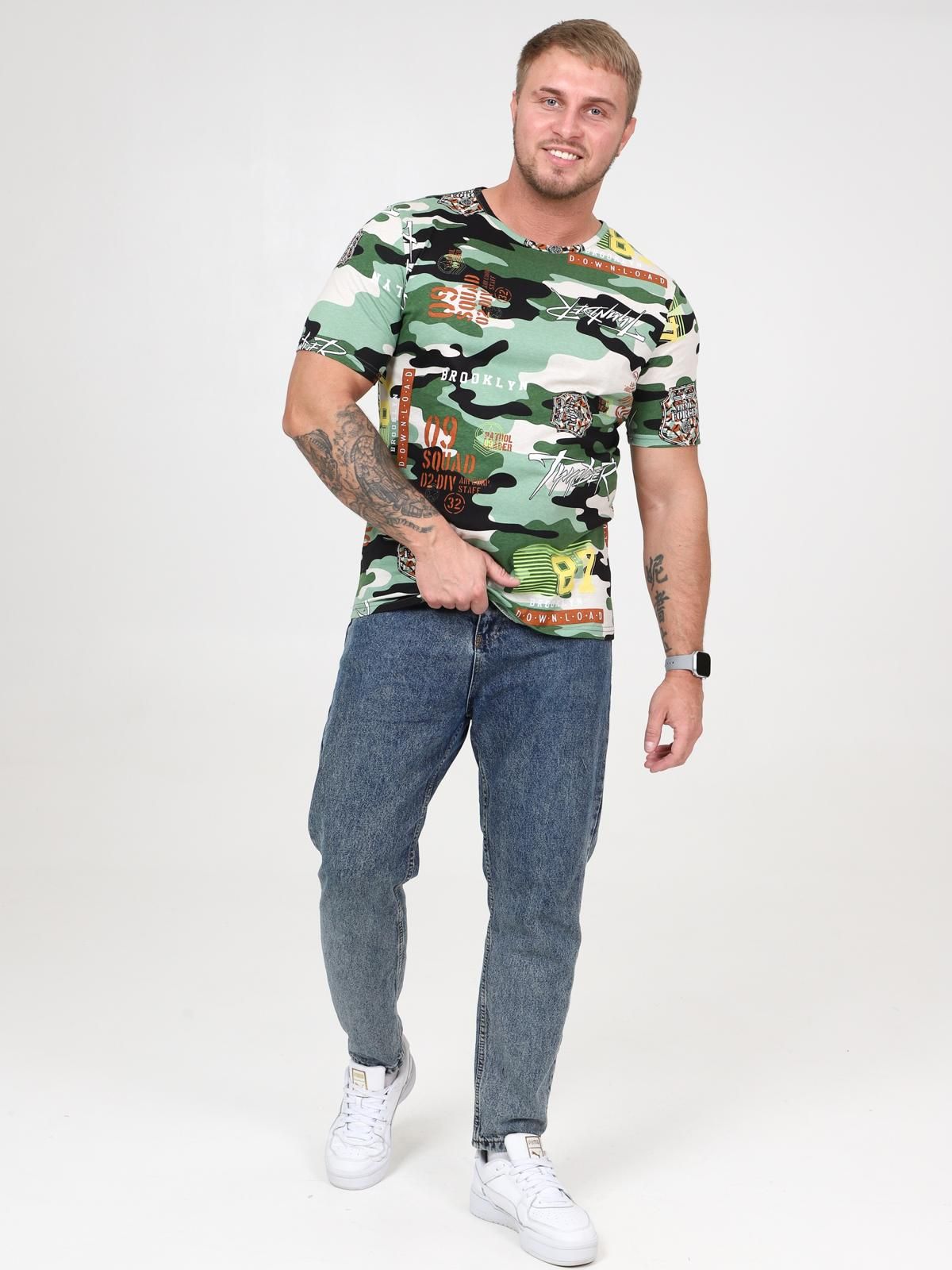 Футболка мужская Гром / хаки