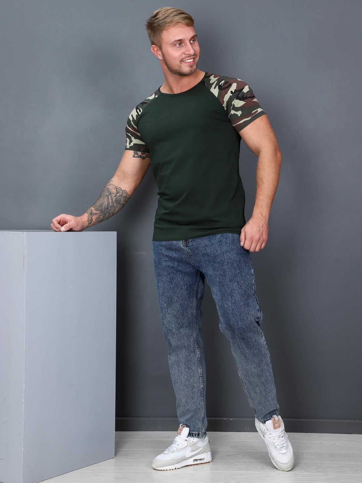 Футболка мужская Бинокль / хаки