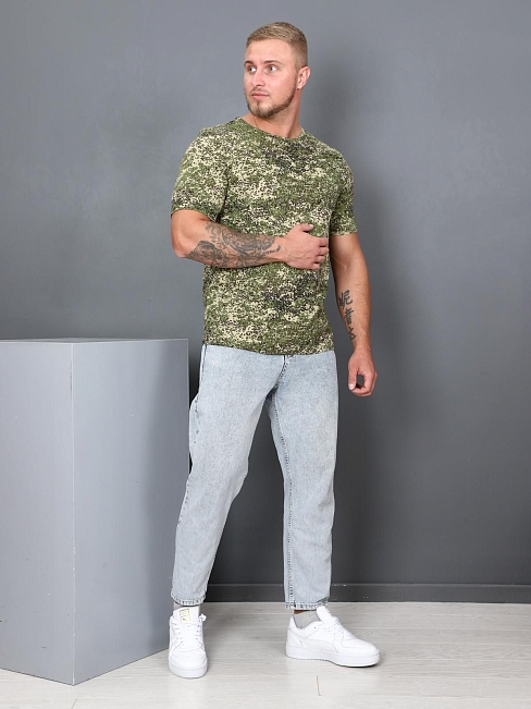 Футболка мужская Дакар / пиксель