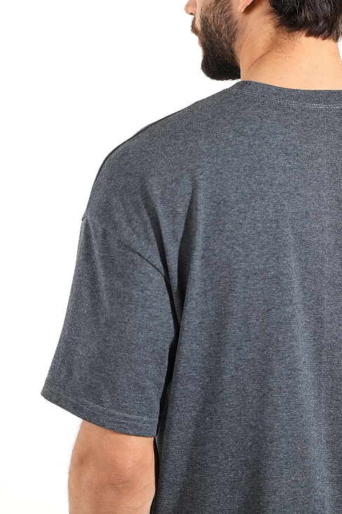 Футболка мужская Герой-5 / антрацит меланж