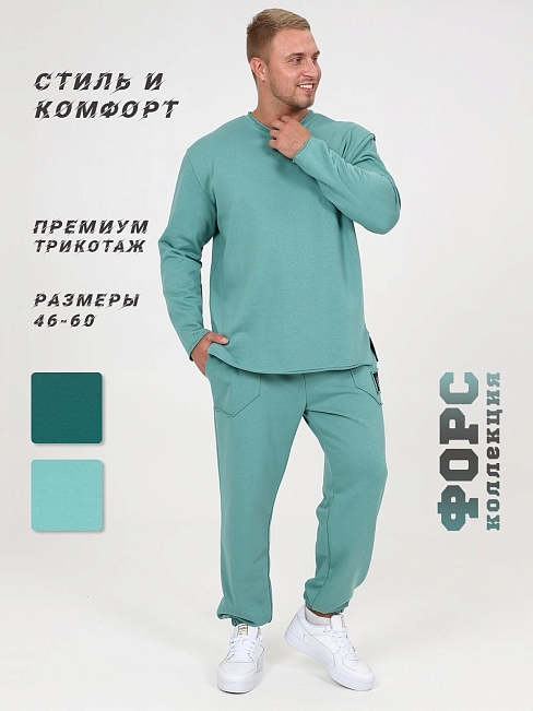 Мужской лонгслив Райт / олива