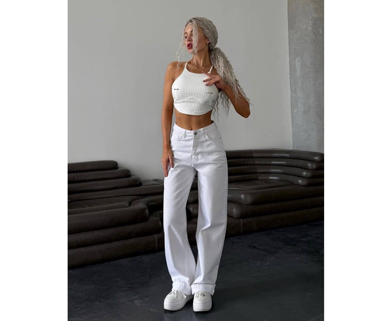 Джинсы женские, код 50363314