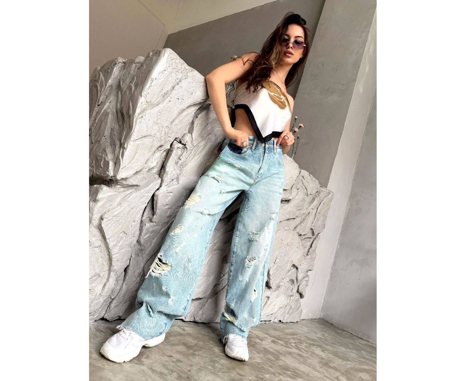 Джинсы женские, код 2594610