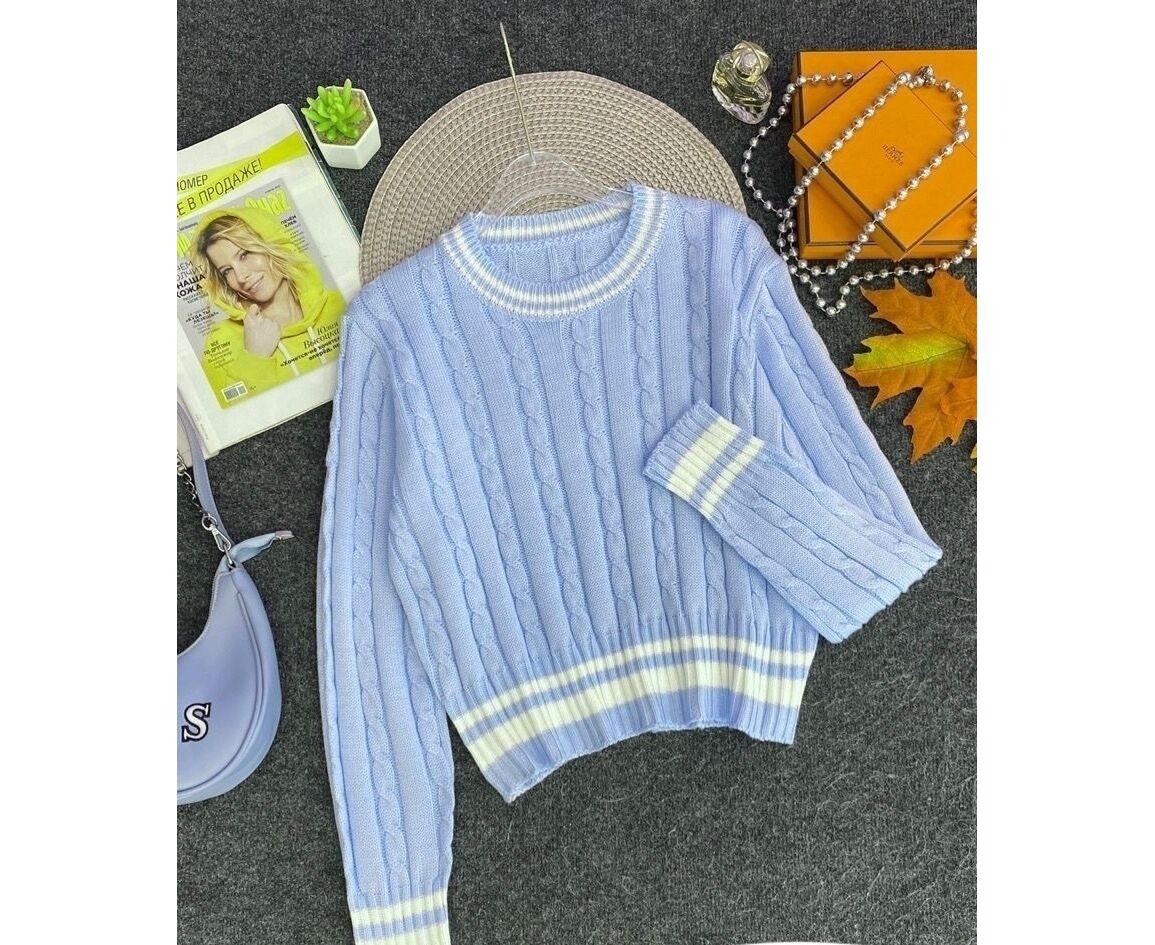 Свитер женский (без выбора цвета), код 7387408