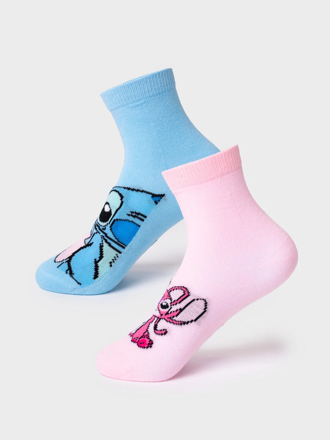 Носки 12622500 светло-розовый,голубой