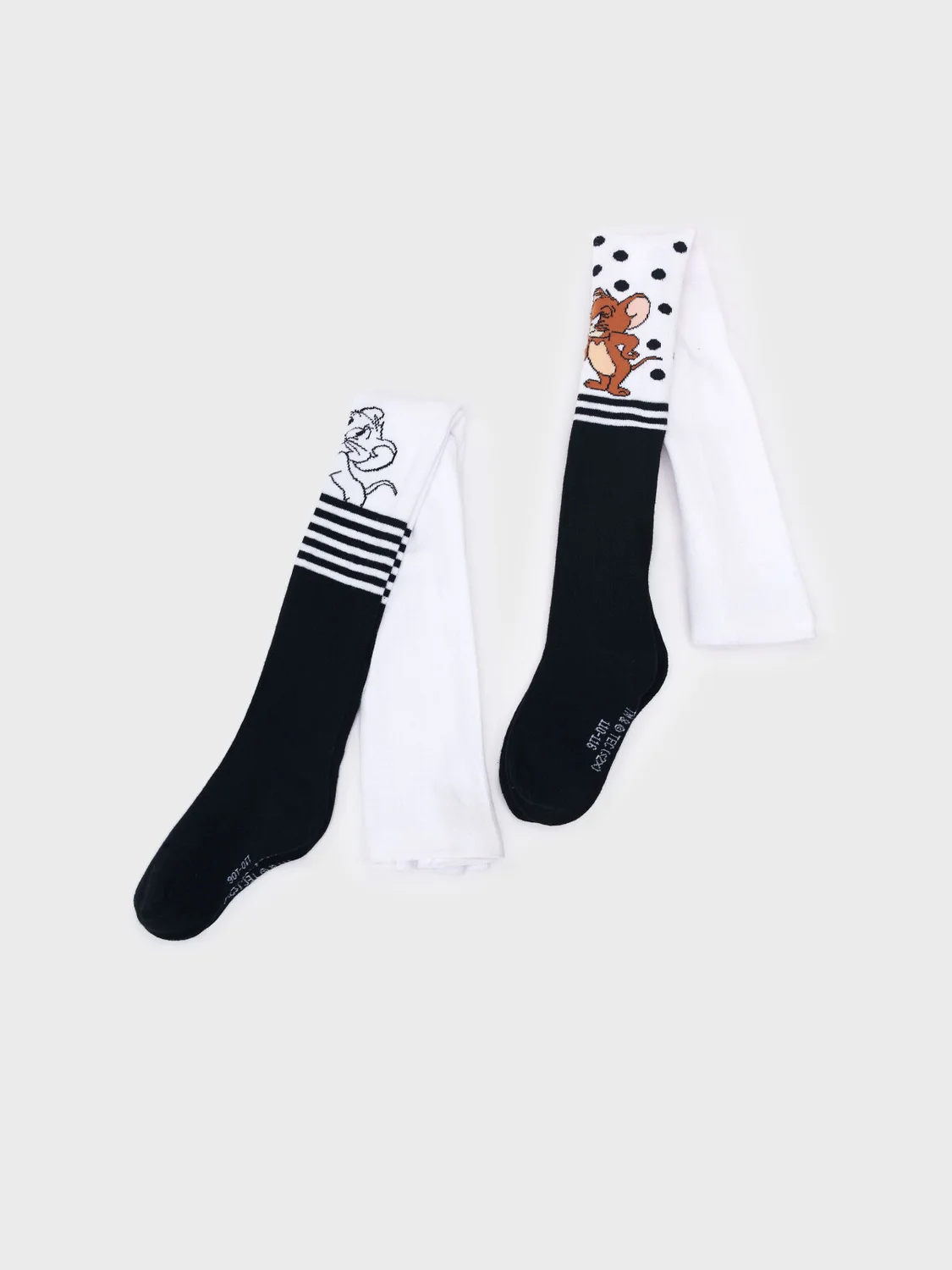 Ст.цена 707р. Колготки 12542009 белый,черный