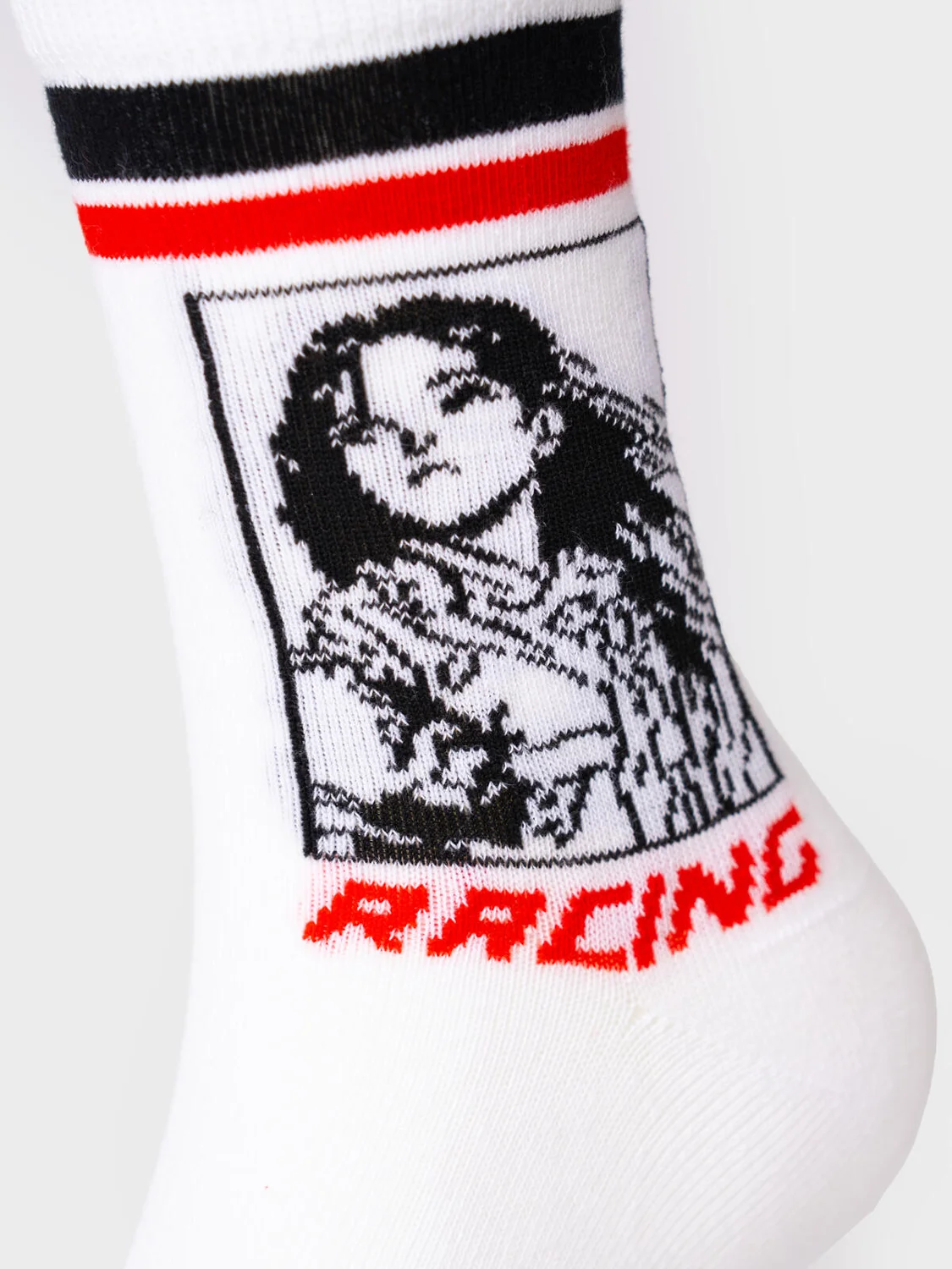 Носки 12621333 черный,белый,красный