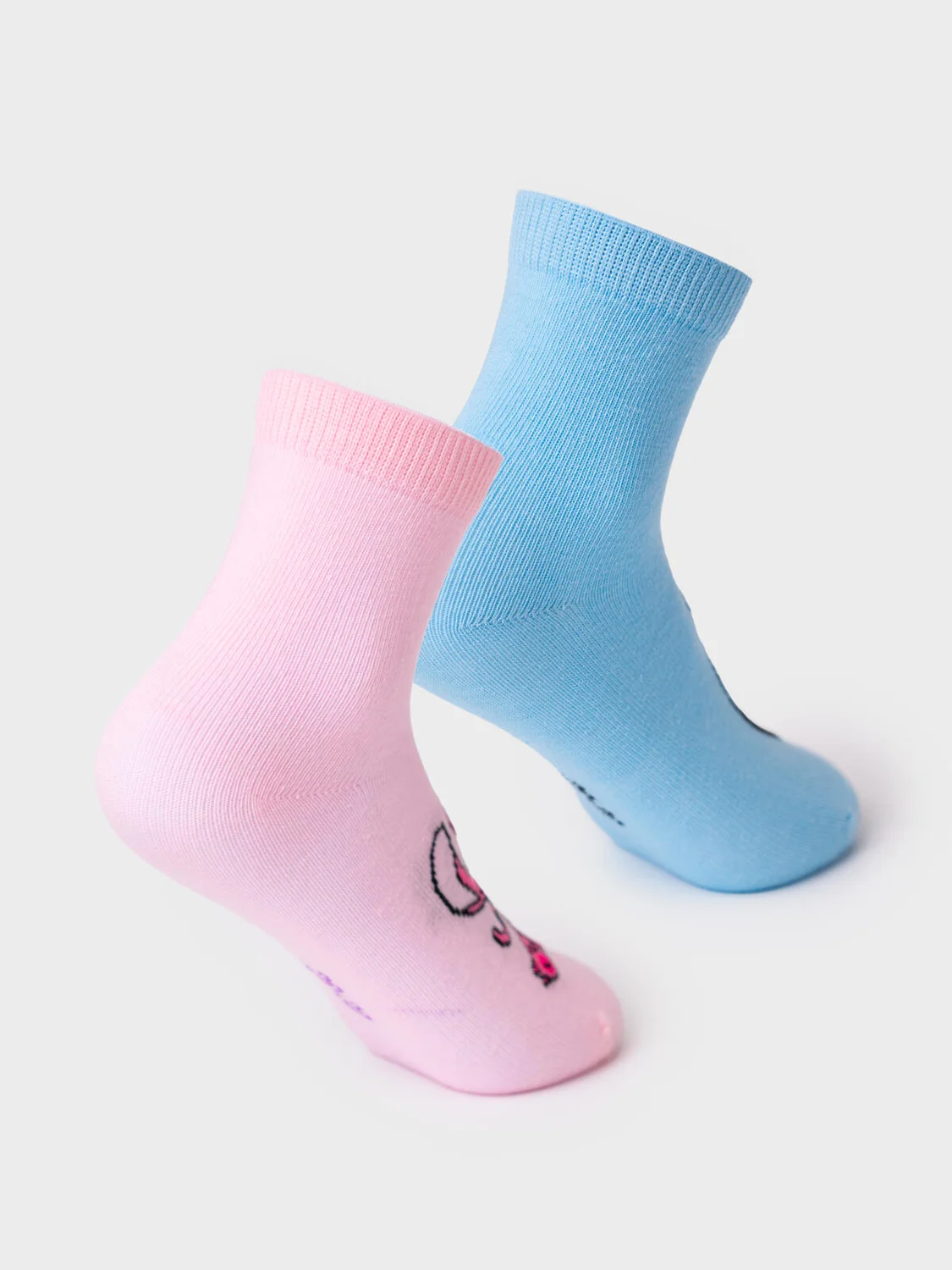 Носки 12622500 светло-розовый,голубой