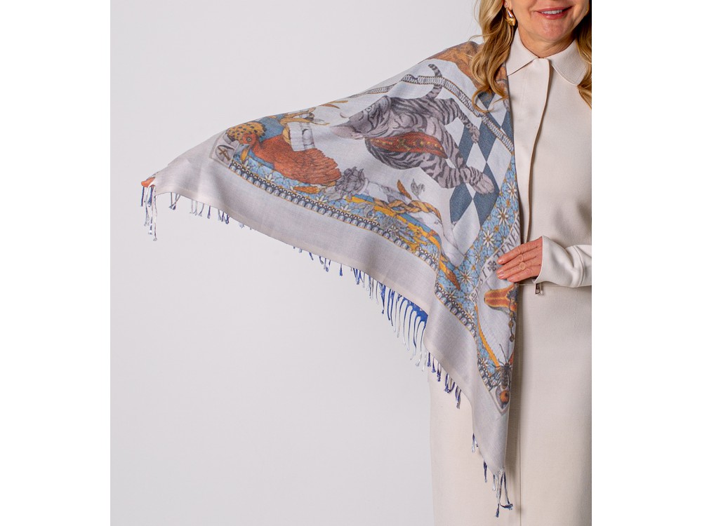 Платок Lanotti двухсторонний /Арт 32