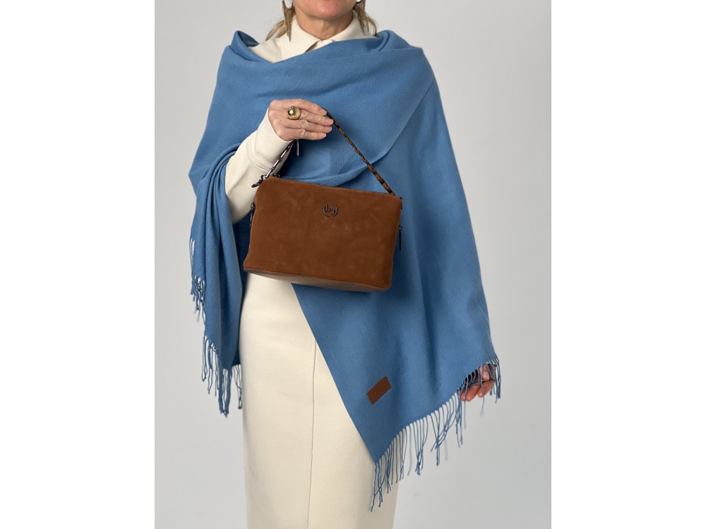 Палантин Sharell женский Lanotti/голубой