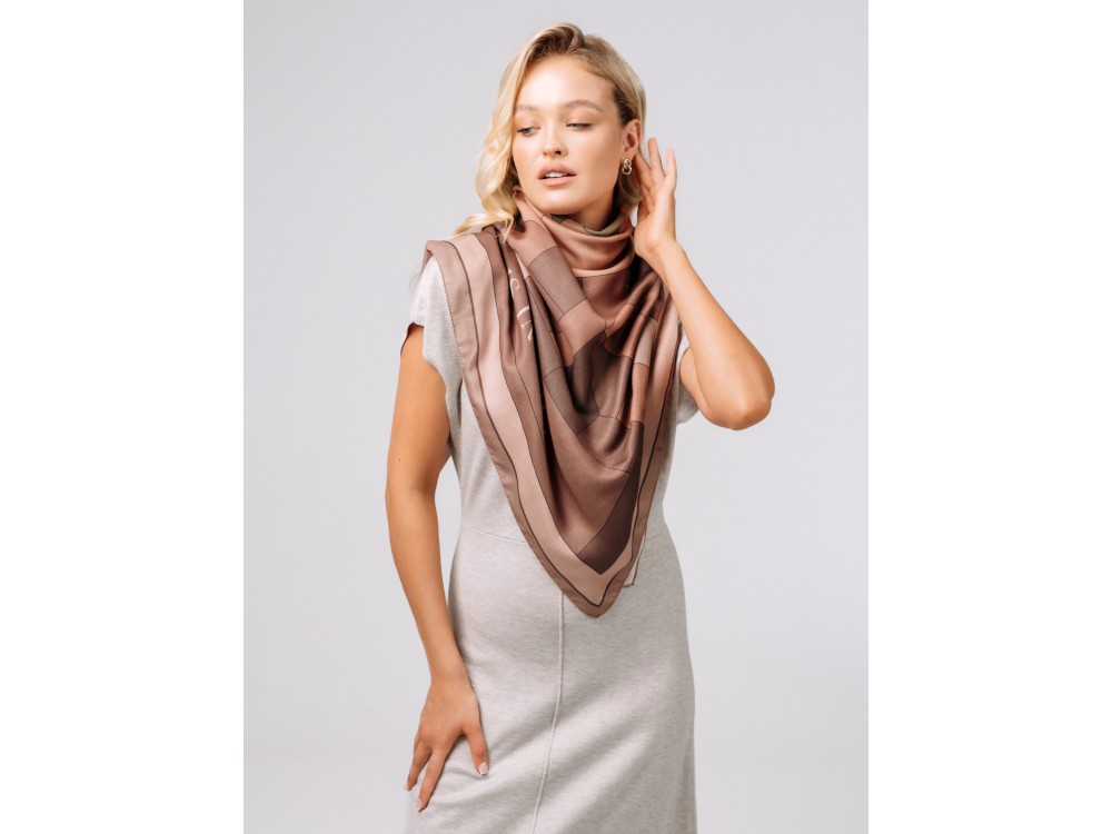 Платок женский Lanotti картина/№11