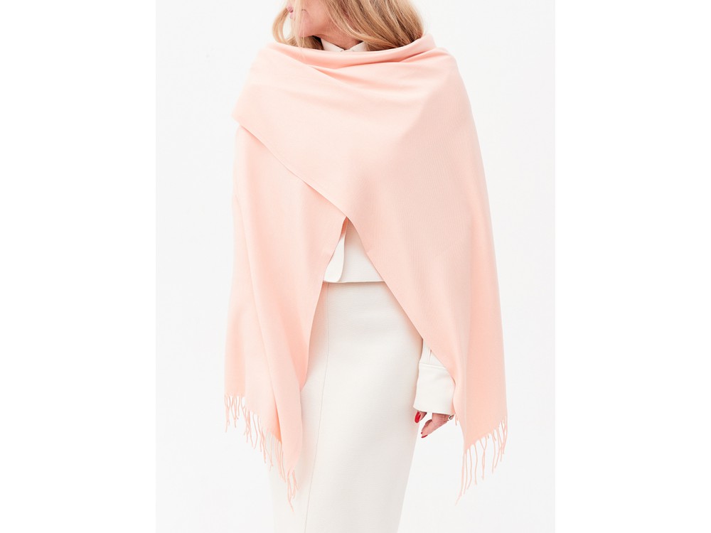 Палантин Pashmina женский Lanotti/персик