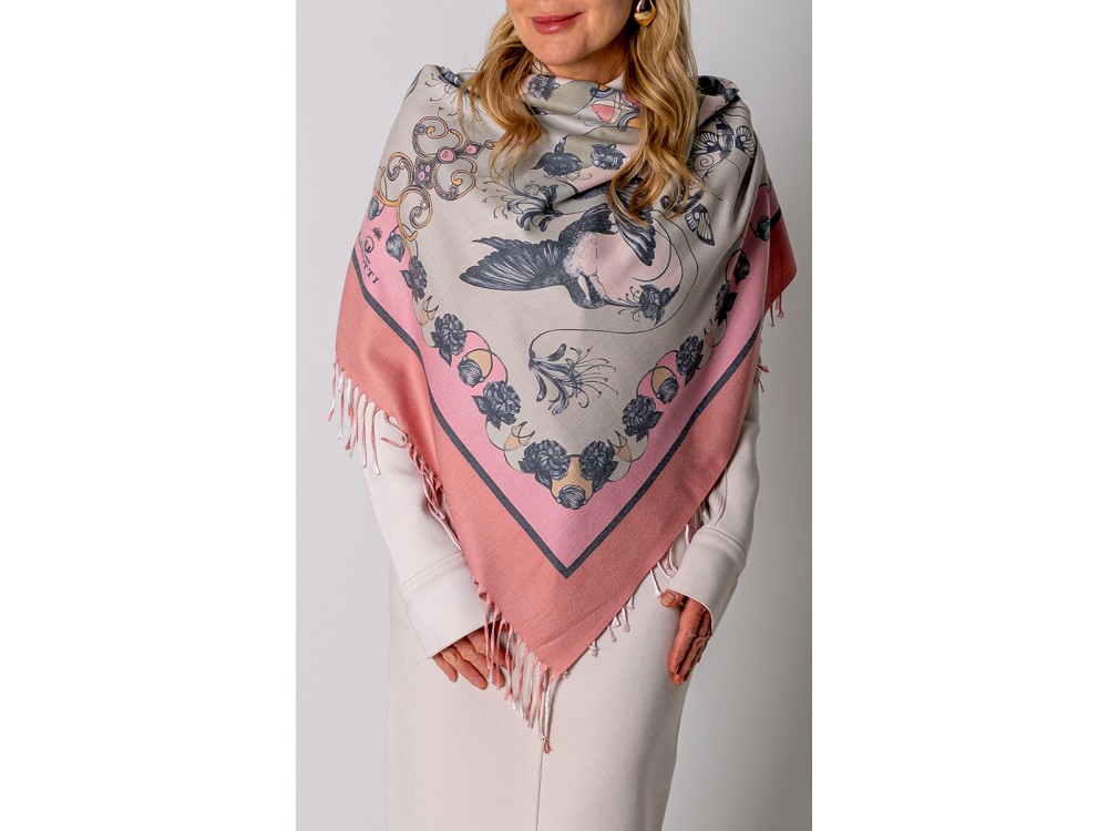 Платок Lanotti двухсторонний /Арт 39