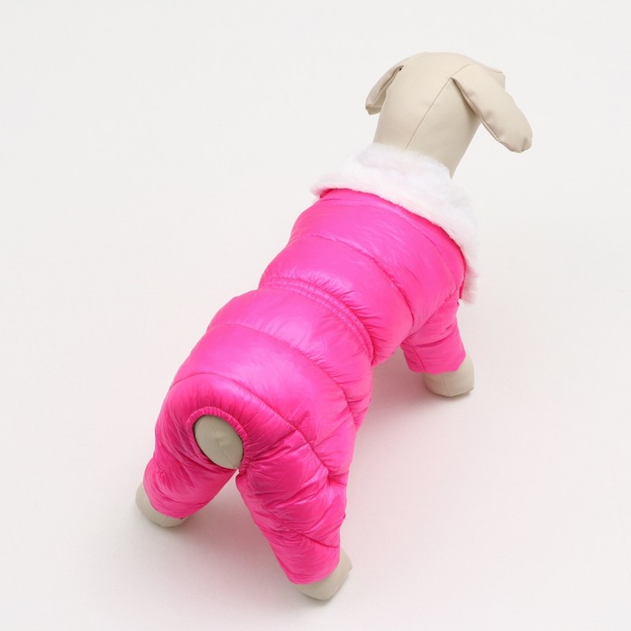 Комбинезон «Астронавт», размер 10, ДС 25 см, ОГ 34 см, ОШ 24 см, розовый