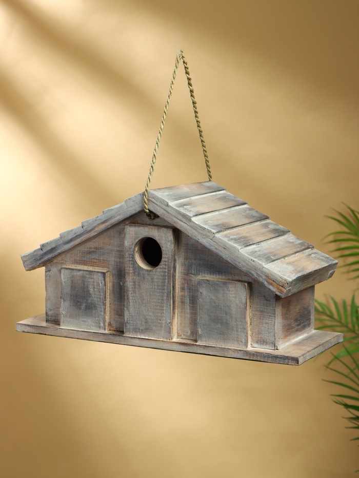 Подвесной декор «Скворечник», 40×15×20 см, дерево