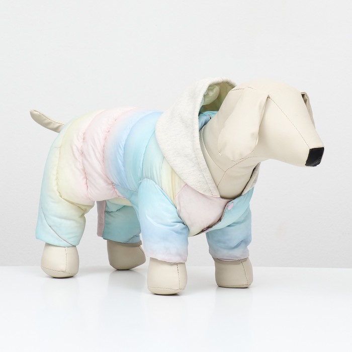 Комбинезон «Для прогулки», размер 8, ДС 19 см, ОГ 30, ОГ 22 см, пастельный