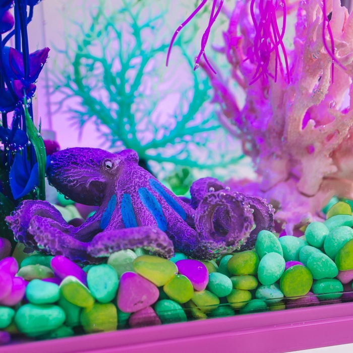 Декор для аквариума «Осьминог», 12×11×5 см