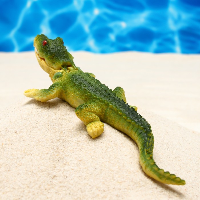 Декор для аквариума «Крокодил», 20×7.5×3 см