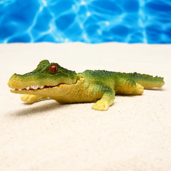 Декор для аквариума «Крокодил», 20×7.5×3 см
