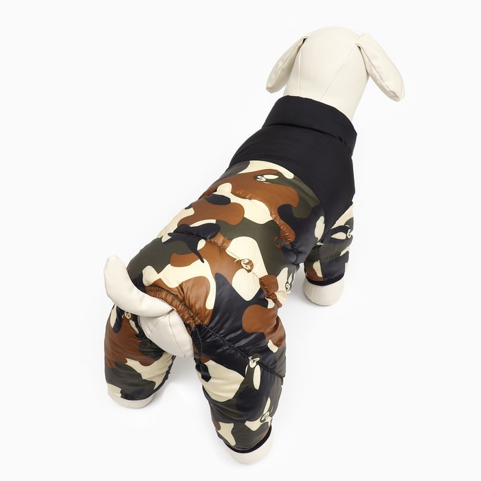 Комбинезон «Умка», размер 10, ДС 25 см, ОГ 34 см, ОШ 24 см, камуфляж