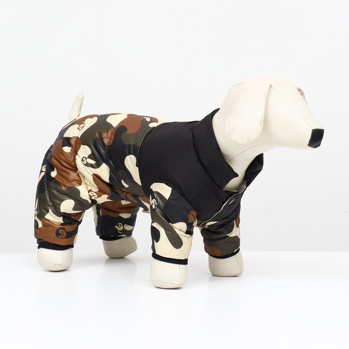 Комбинезон «Умка», размер 10, ДС 25 см, ОГ 34 см, ОШ 24 см, камуфляж