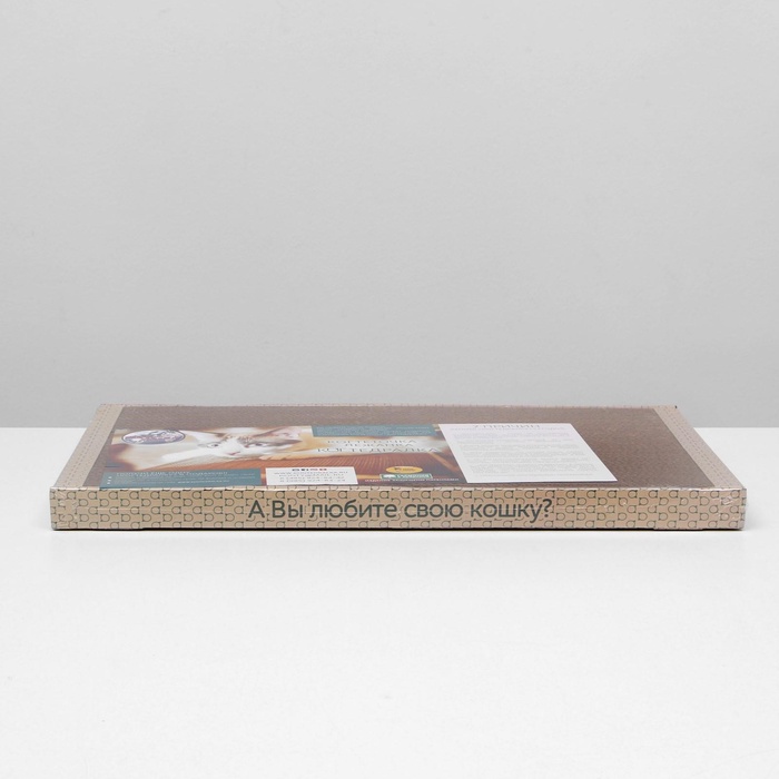 Домашняя когтеточка-лежанка для кошек, 56×30 см, гофрокартон