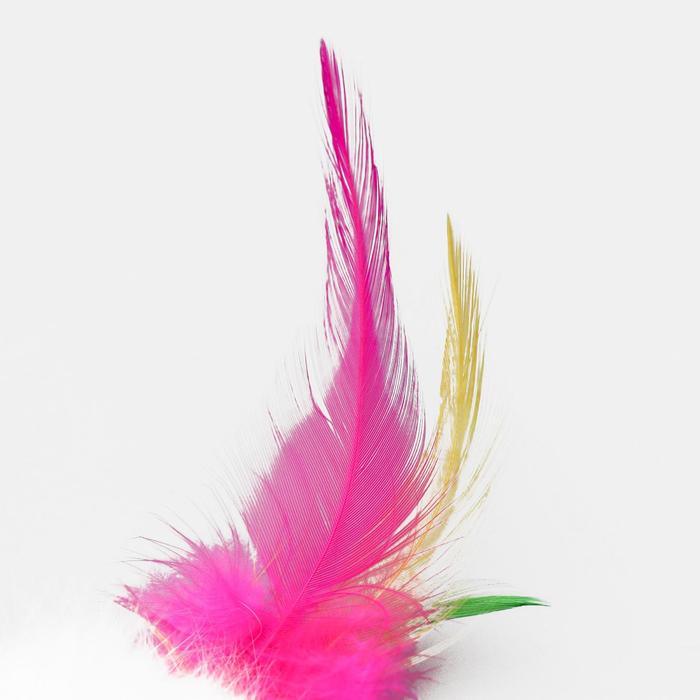 Мышь, 7.5 см, натуральный мех, белая