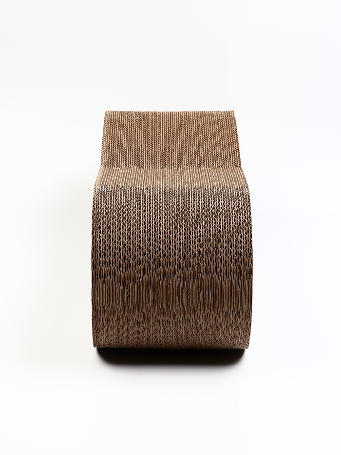 Когтеточка-лежанка «Зверьё Моё» ВОСЬМЕРКА, 59×21×22 см, гофрокартон