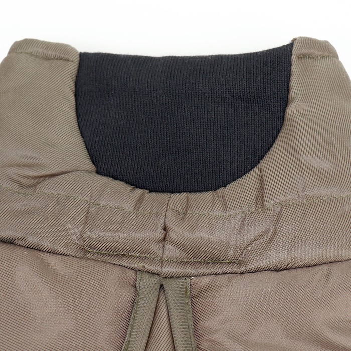 Попона для больших собак, мембранная ткань, размер 3XL (ДС 51, ОШ 50, ОГ 67-75 см), хаки