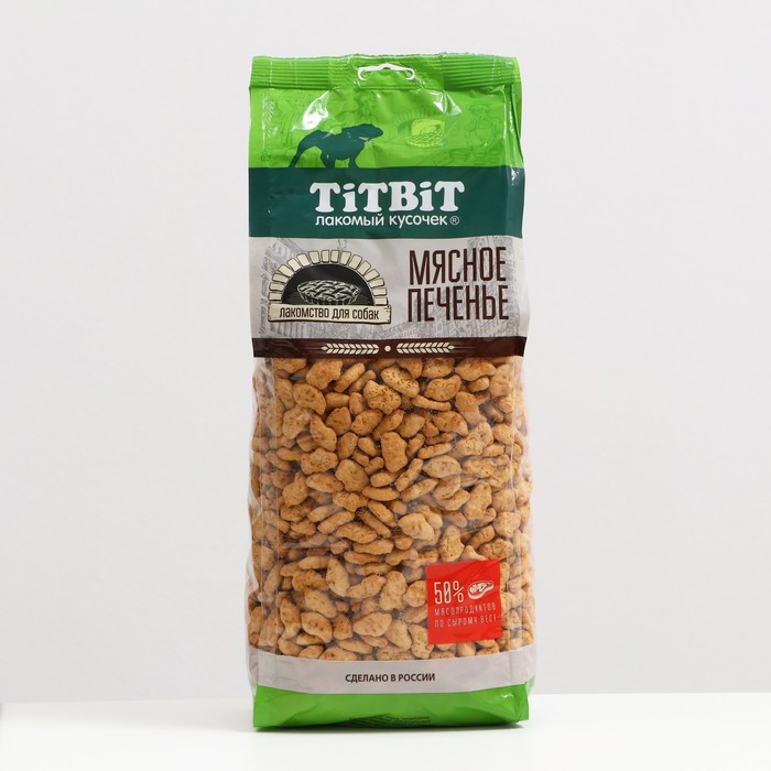 Лакомство TitBit для собак, крекер с мясом утки 1.1 кг