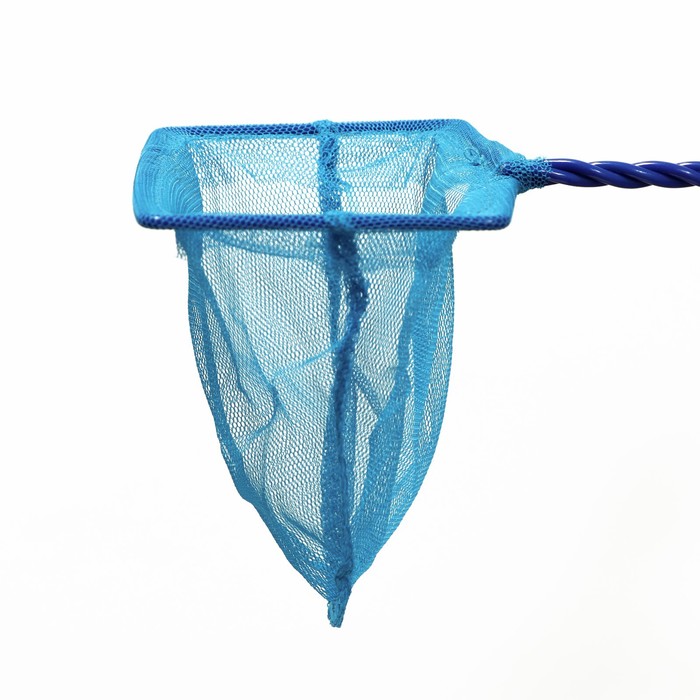 Сачок аквариумный, 10 см, синий