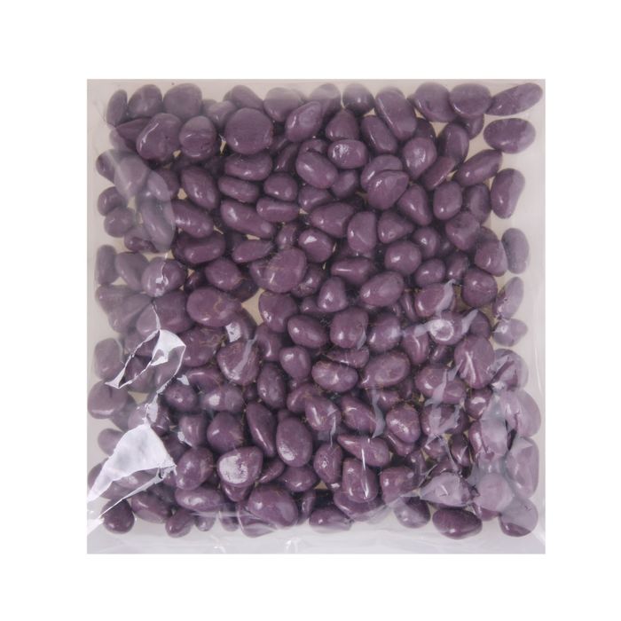 Грунт для аквариума DECOR DE «Галька цветная», фр. 8-12 мм, сиреневая 800 г