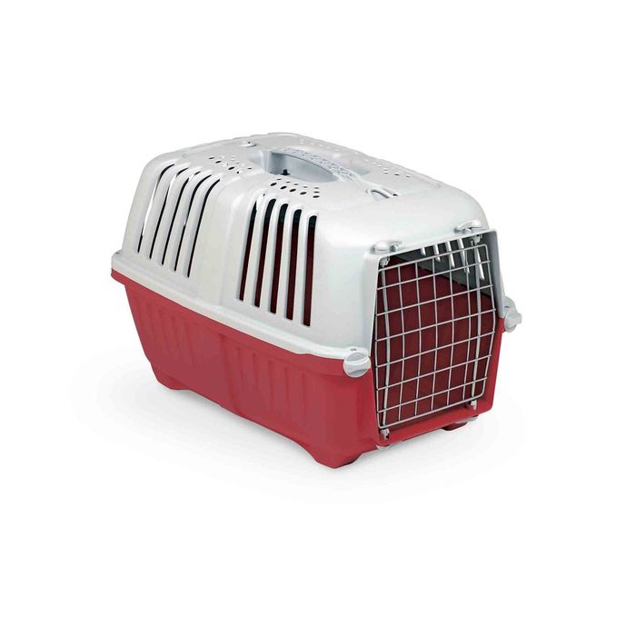 Переноска MPS PRATICO, 48×31.5×33 см, с металлической дверцей, микс цветов