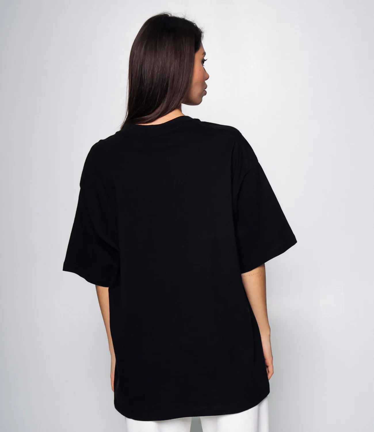 Футболка #КТ442, чёрный