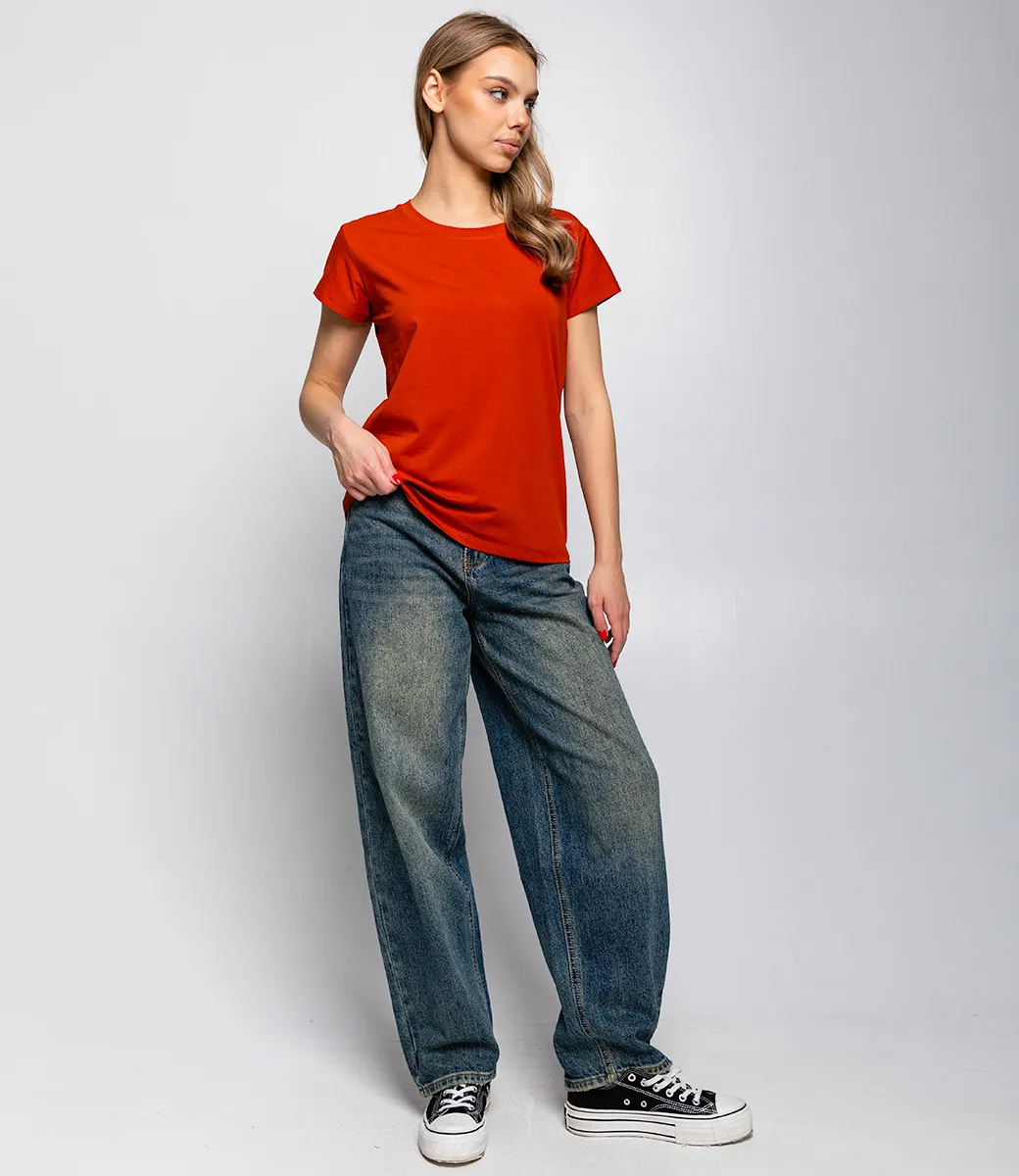 Футболка #КТ904 (1), терракотовый