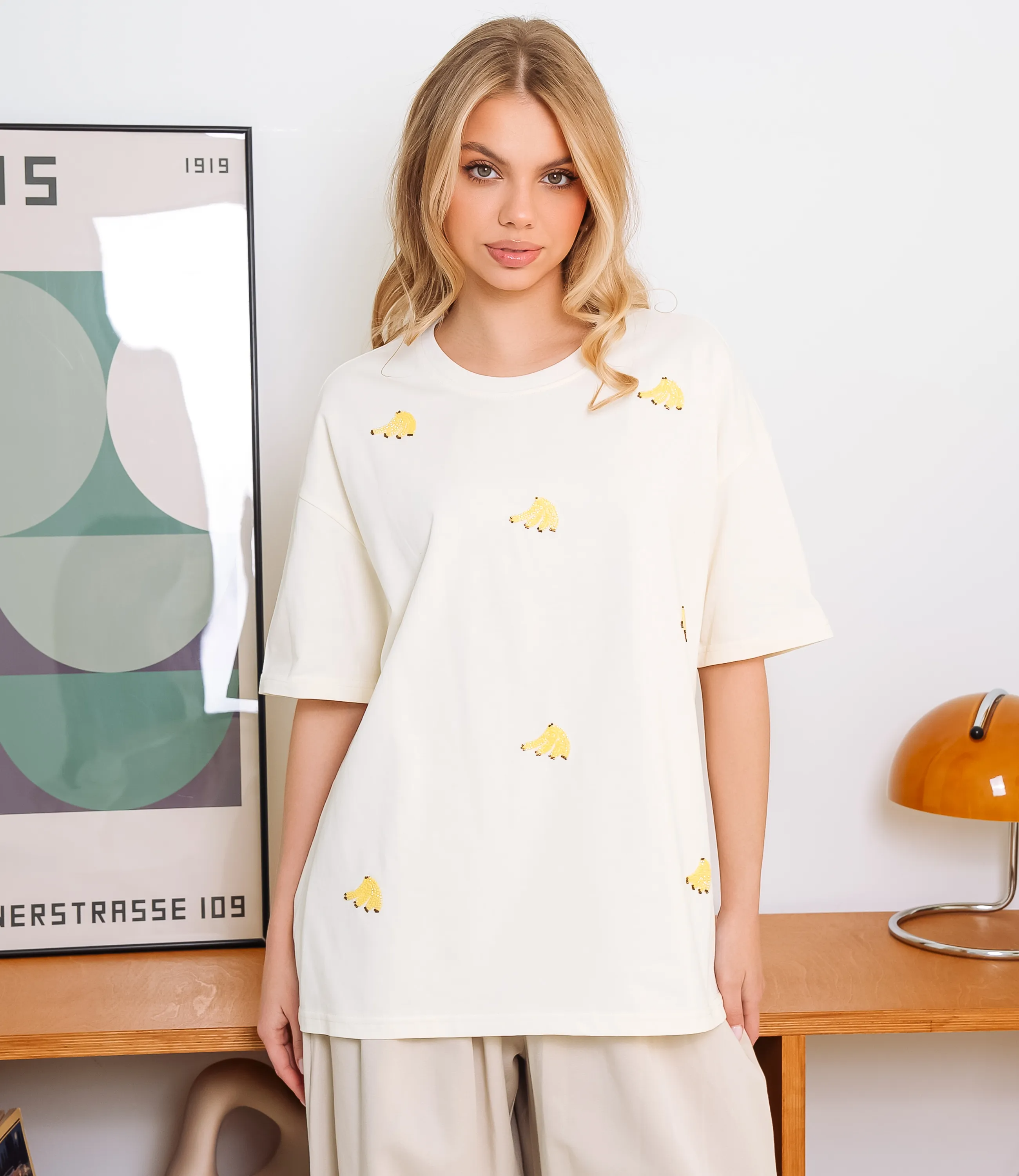 Футболка #КТ026 (2), кремовый