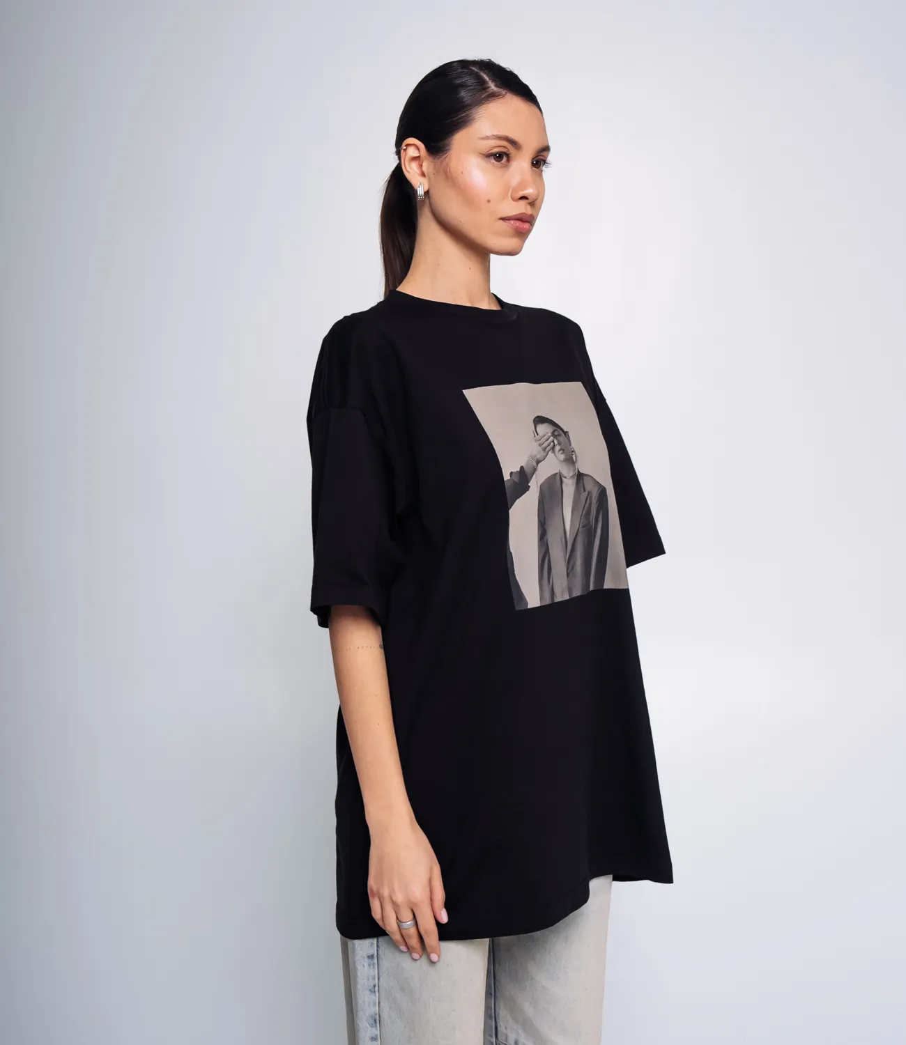 Футболка #КТ909 (7), чёрный