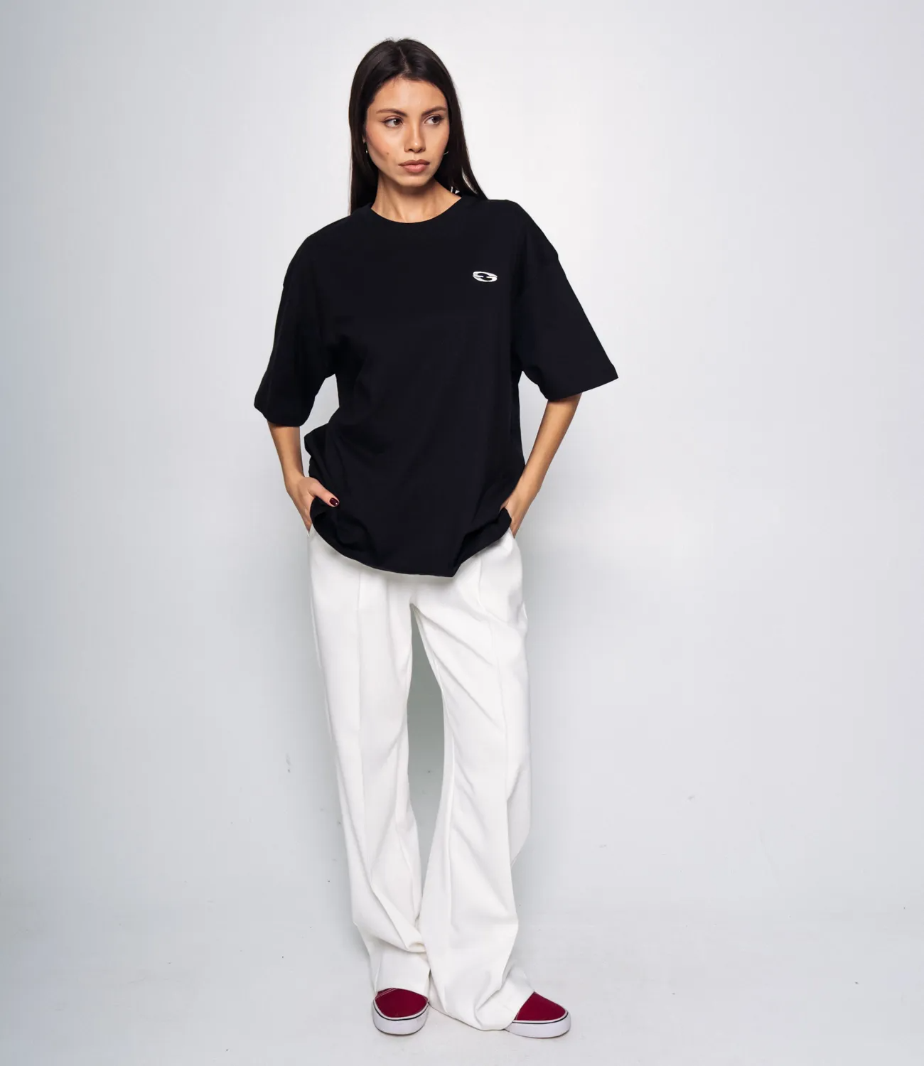 Футболка #КТ442, чёрный