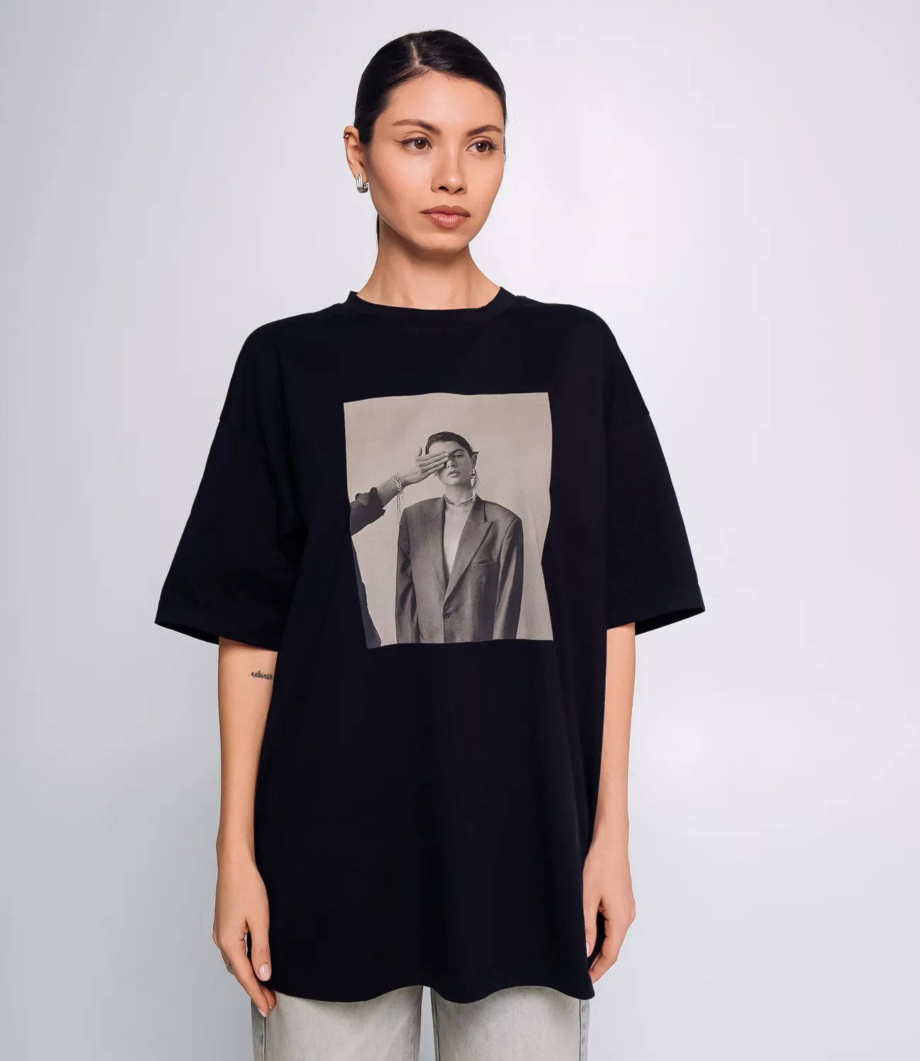 Футболка #КТ909 (7), чёрный