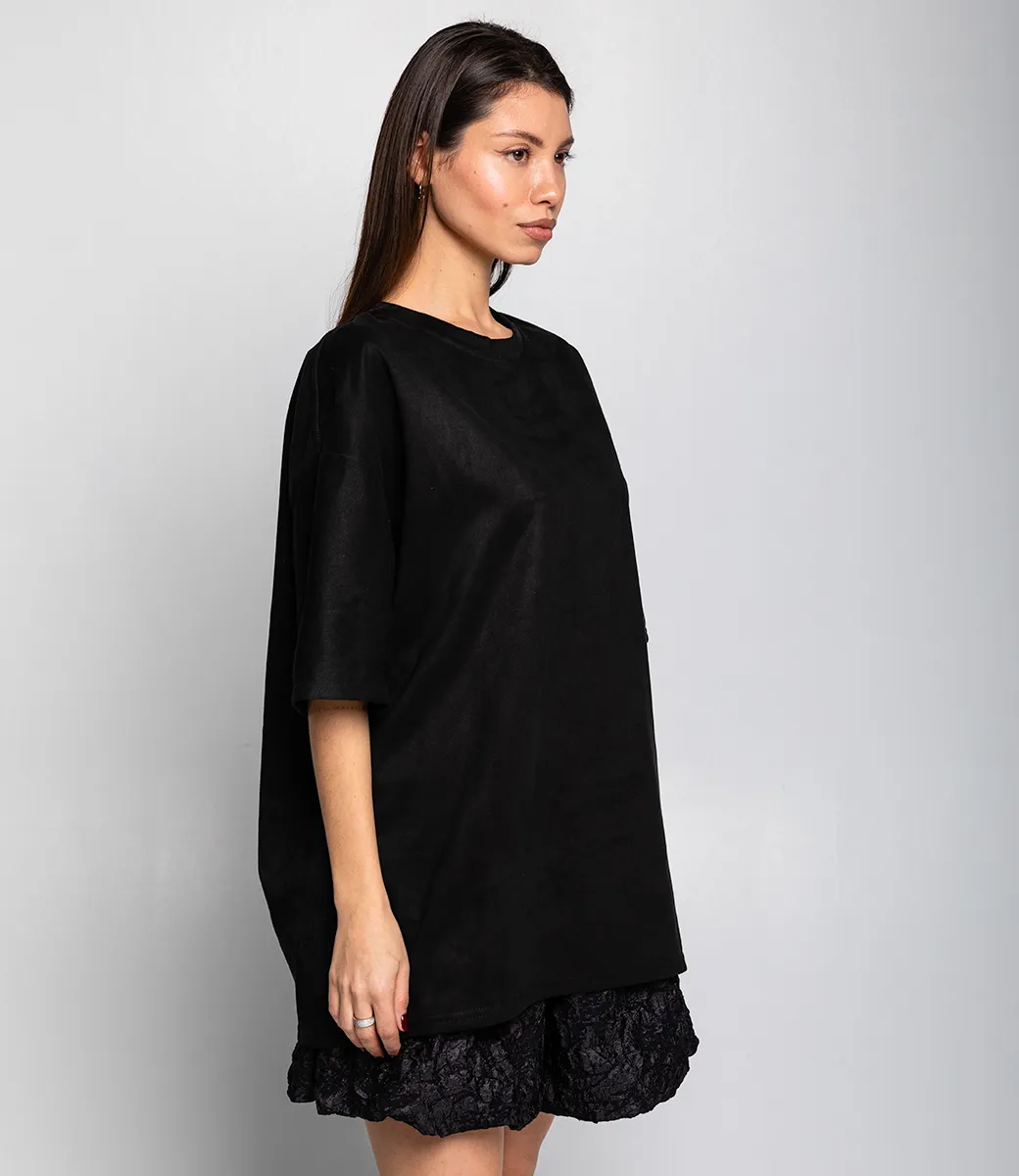 Футболка #КТ0112, чёрный