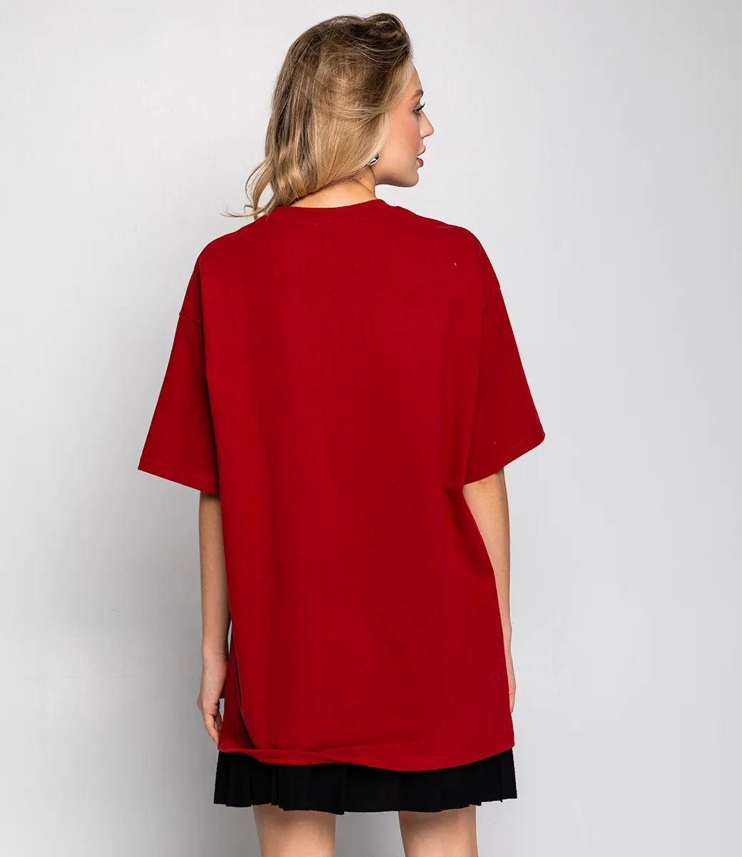 Футболка #КТ970 (2), красный