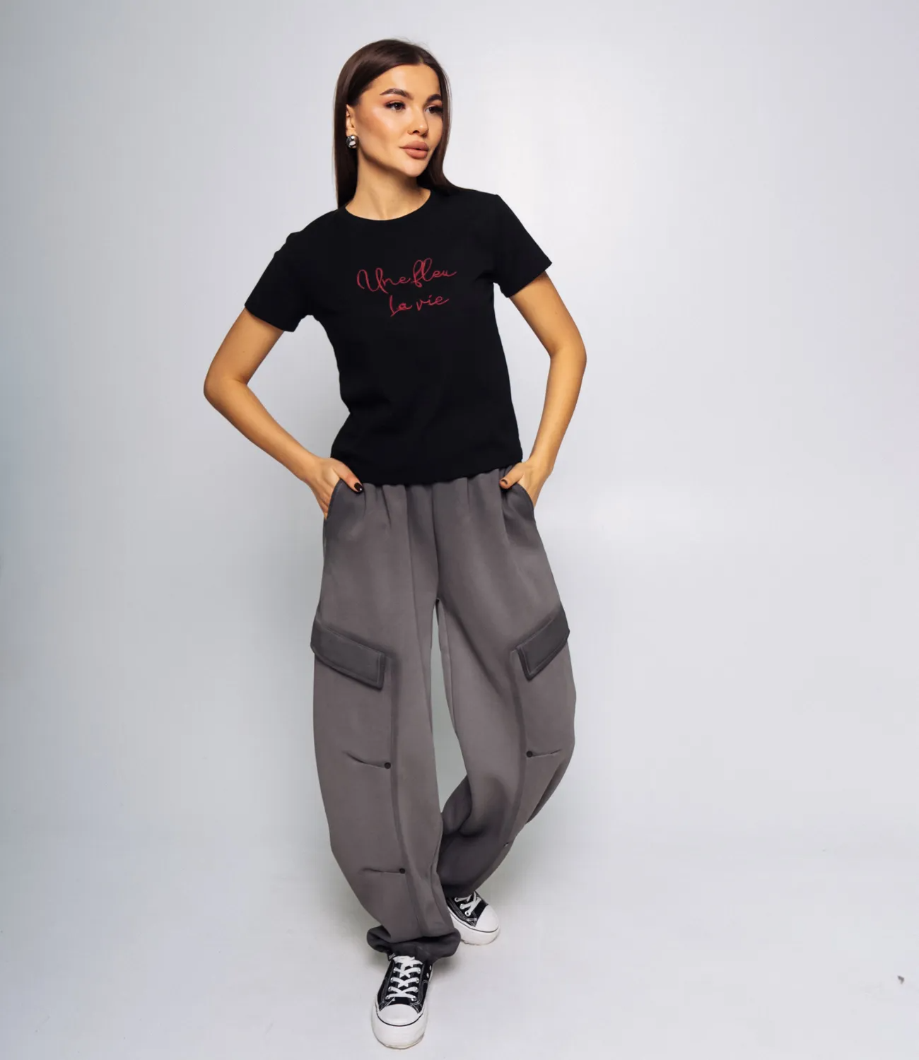 Футболка #КТ0002 (2), чёрный