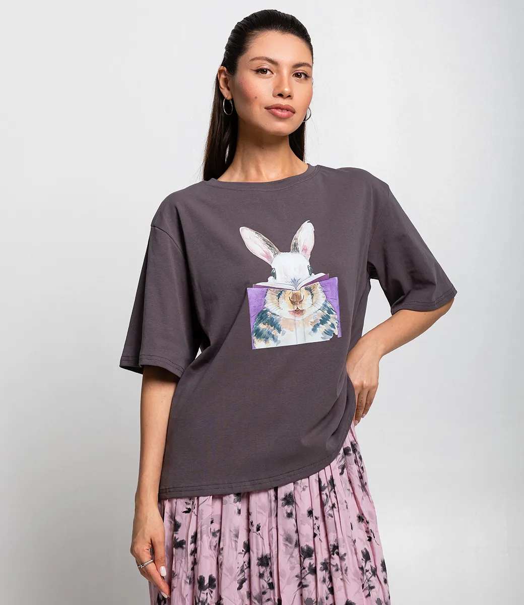 Футболка #КТ8130, графит