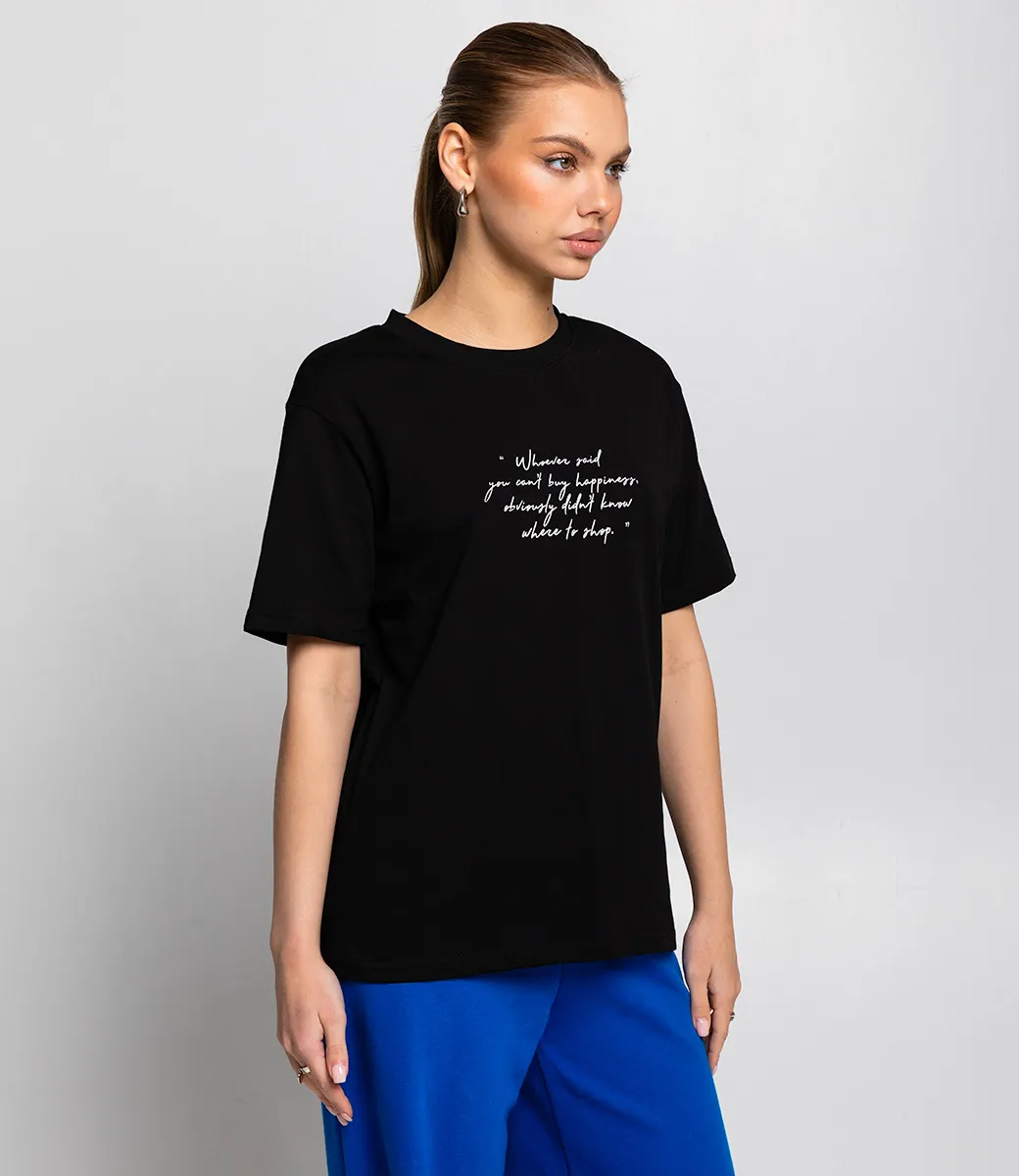 Футболка #КТ3504, чёрный