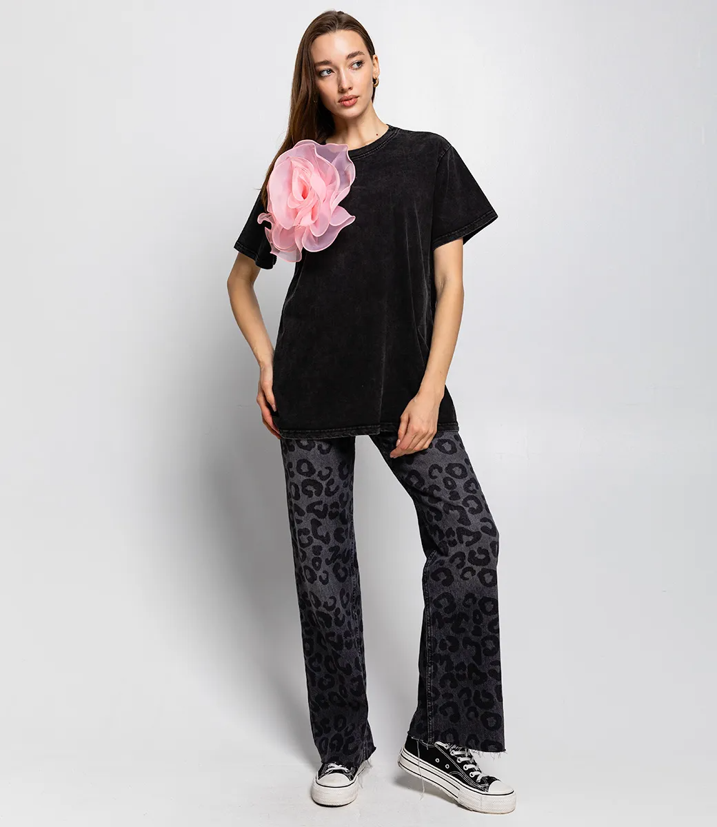 Футболка #КТ4418, тёмно-серый