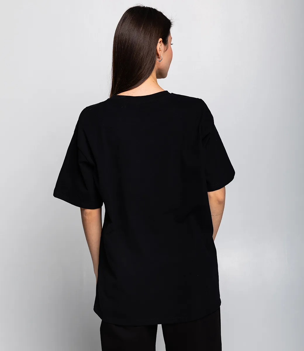 Футболка #КТ66-16, чёрный