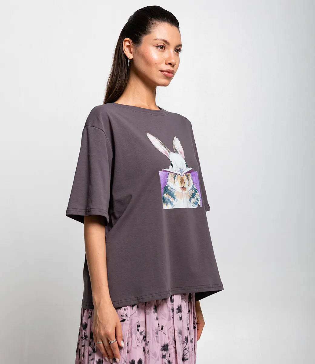 Футболка #КТ8130, графит