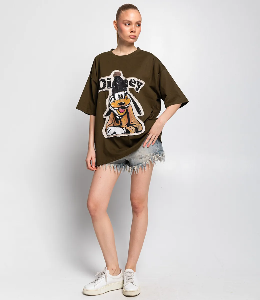 Футболка #КТ33107, зелёный